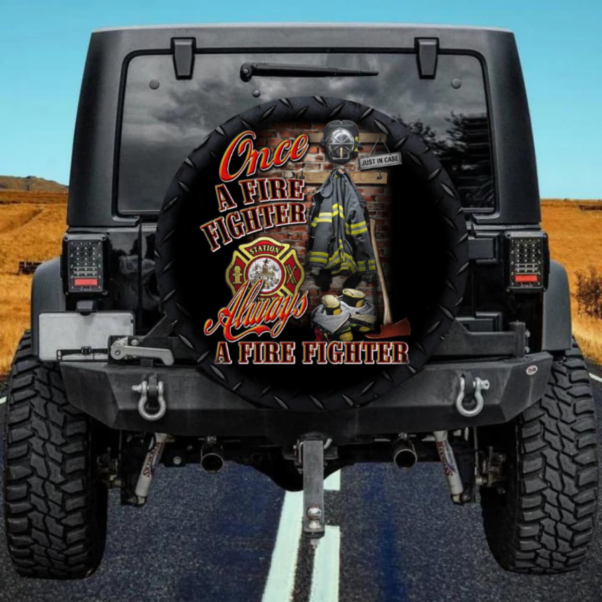 The Ready State Badge Spare Tire Cover