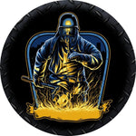 The Midnight Breacher Badge Spare Tire Cover
