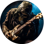 Hooded Guitar Reaper Spare Tire Cover