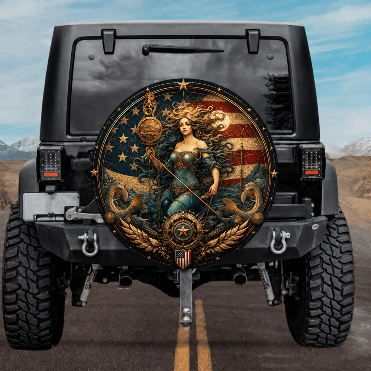 USA Aquarius Spare Tire Cover