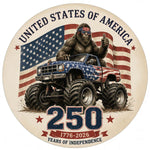 American Independence 1776-2026 Sasquatch Offroad Truck Tire Cover