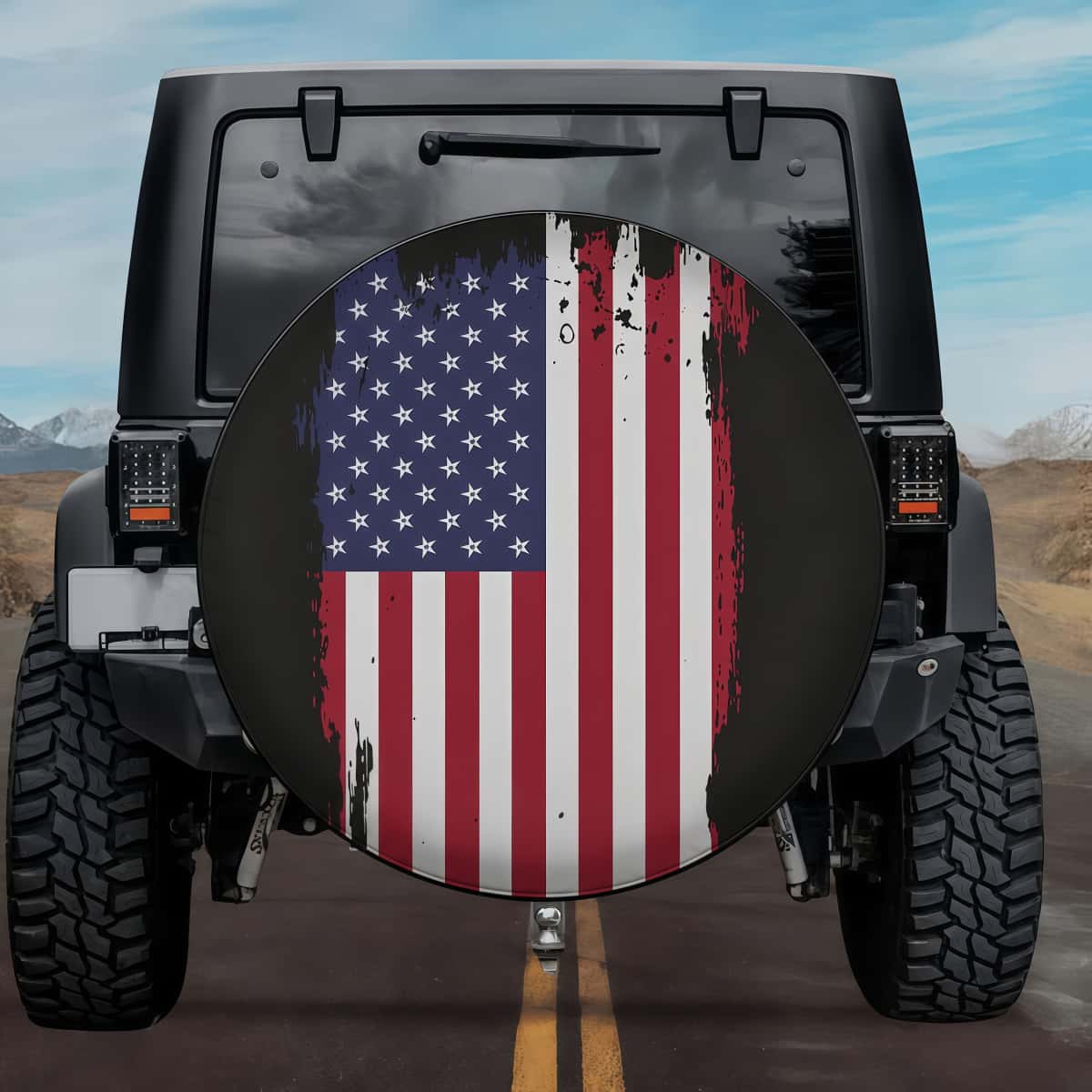 Vertical Valor Spare Tire Cover