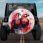Eagle Duo Watercolor Spare Tire Cover