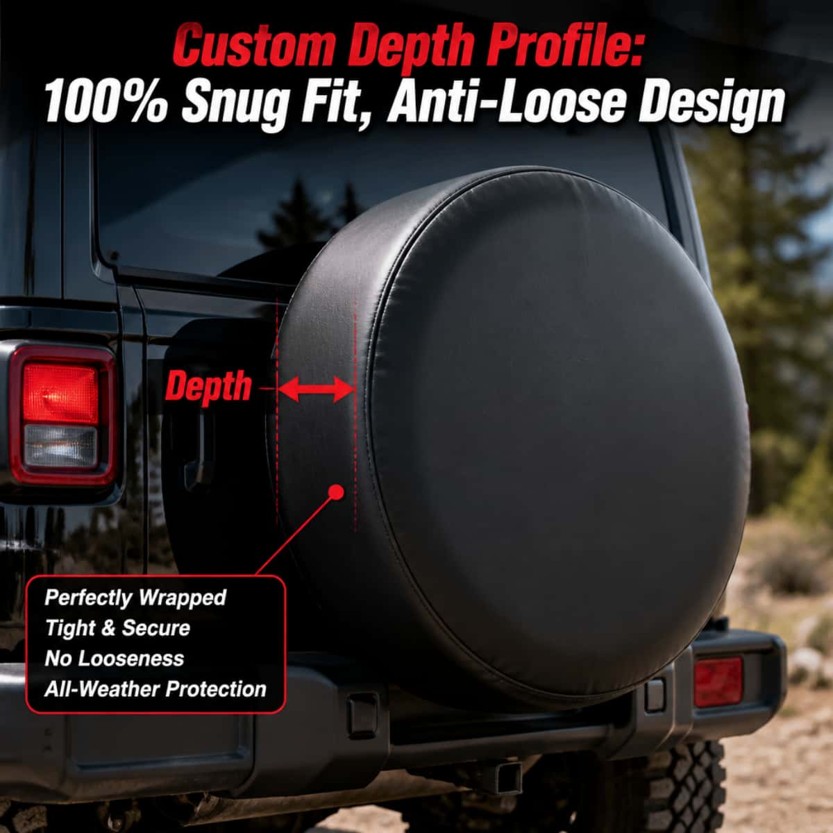 Stand for The Flag Kneel for The Cross Spare Tire Cover