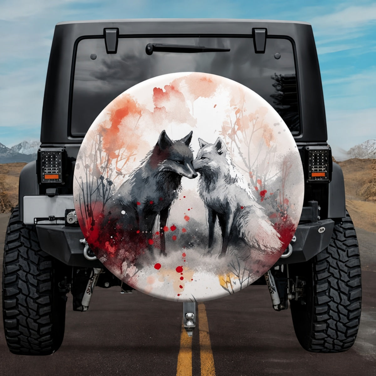 Soulmates of The Wild Forest Fox Wheel Cover