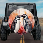 Eternal Unity Full-Bleed Majestic Penguin Wheel Cover