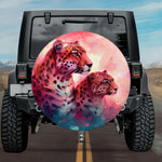 Soulmates of The Polar Horizon Leopard Tire Cover