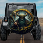 Baugi Norse Forest Giant Shield Spare Tire Cover