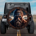 Tactical Eggther Watchman of Ragnarok Rune Shield Spare Tire Cover