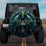 Tactical Grid Goddess of Iron Shield Spare Tire Cover