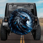 Tactical Hraesvelgr Eagle Wind Giant Rune Shield Spare Tire Cover