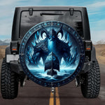 Tactical Hrym Lord of Naglfar Ship Rune Shield Spare Tire Cover