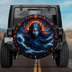 Tactical Ran Goddess of Sea Net Rune Shield Spare Tire Cover