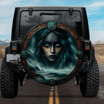 Tactical Sokkvabekr Goddess of Sunken Bank Rune Shield Spare Tire Cover