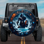 Tactical Suttung Keeper of Mead of Poetry Rune Shield Spare Tire Cover