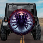 Tactical Thrivaldi Nine-Headed Nine-Armed Giant King Rune Shield Spare Tire Cover