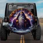 Tactical Vafthrudnir All-Knowing Wise Giant Rune Shield Spare Tire Cover