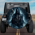 Tactical Native American Shaman Skull Spirit Spare Tire Cover