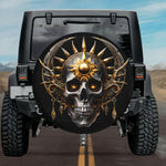 Tactical Aztec Sun and Moon Myth Spare Tire Cover