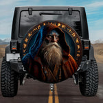 Tactical Norse Mythology Afi Grandfather Rune Spare Tire Cover