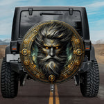 Tactical Norse Mythology Ask First Man Ash Tree Spare Tire Cover