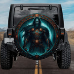 Tactical Norse Mythology Helgi Hundingsbane Twin Swords Spare Tire Cover