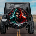 Tactical Norse Mythology Sinfjotli Werewolf Sagas Spare Tire Cover