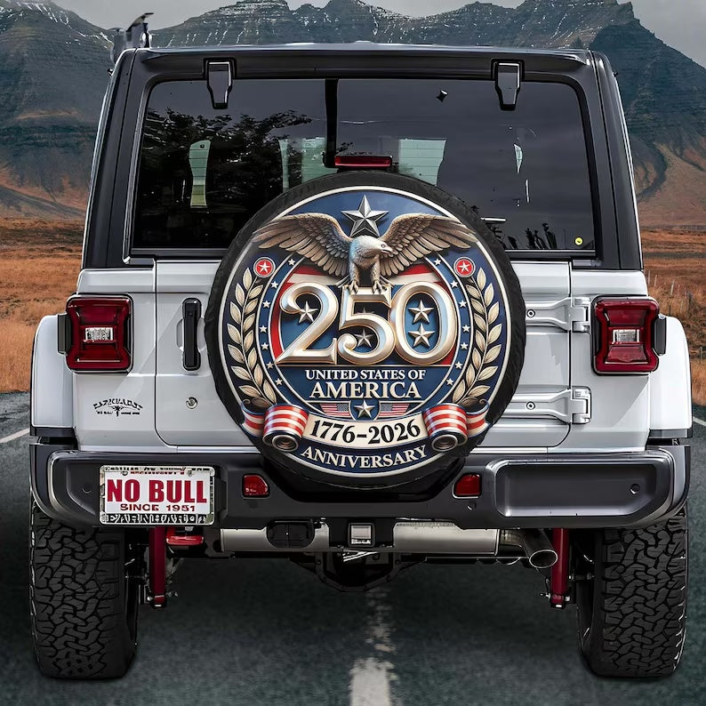 The Freedom Medallion | Official 250th Anniversary Spare Tire Cover