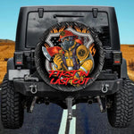 First In Last Out American Firefighter Spare Tire Cover