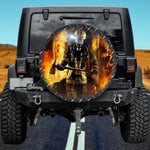 The Fire Vanguard Badge Spare Tire Cover