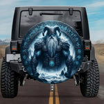 Thrym King of Frost Giants Rune Shield Spare Tire Cover