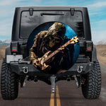 Hooded Guitar Reaper Spare Tire Cover