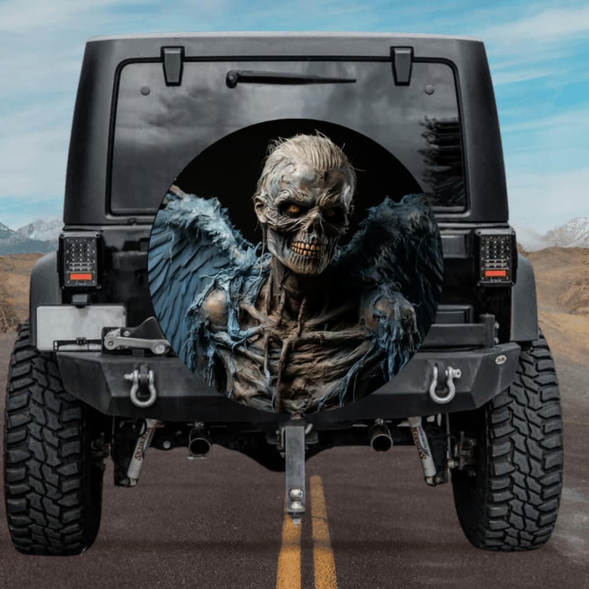 Dark Harrow Spare Tire Cover