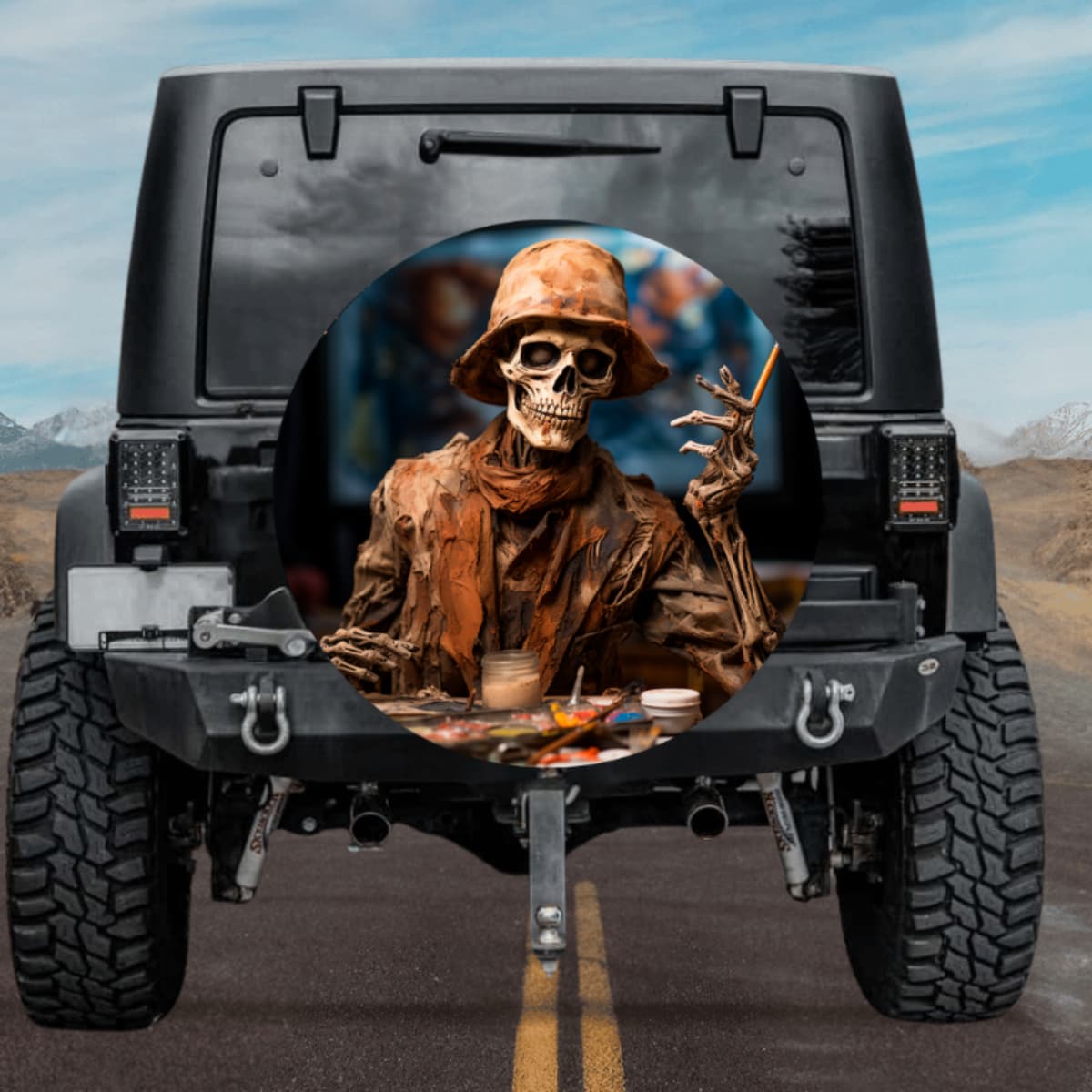 Paint Reaper Spare Tire Cover