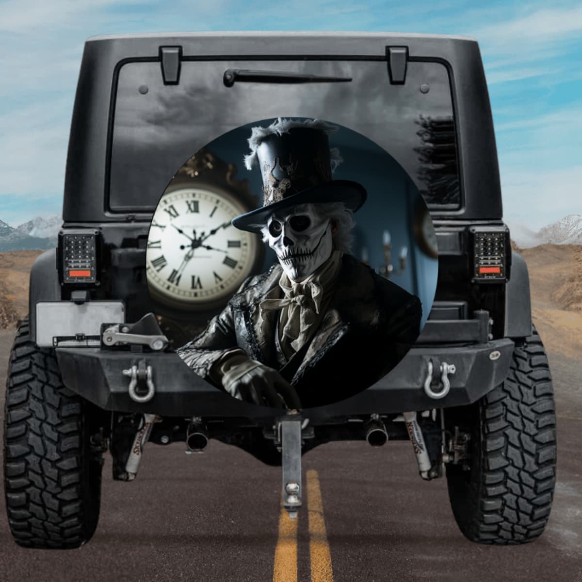 Clockwork Reaper Spare Tire Cover