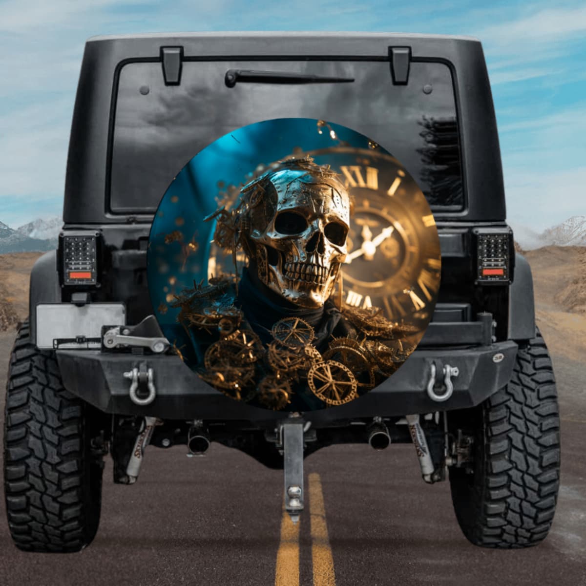Chronos Gilded Spare Tire Cover