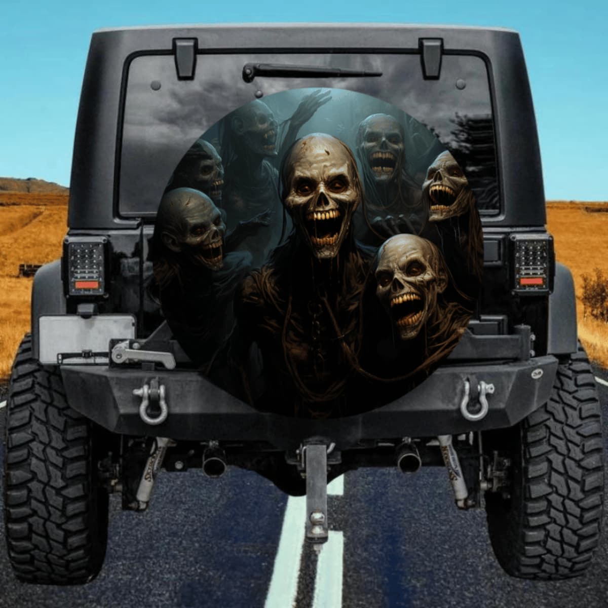 The Last Thing They See Spare Tire Cover