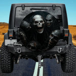 The "Laughter from Hell" Screaming Ghouls Spare Tire Cover