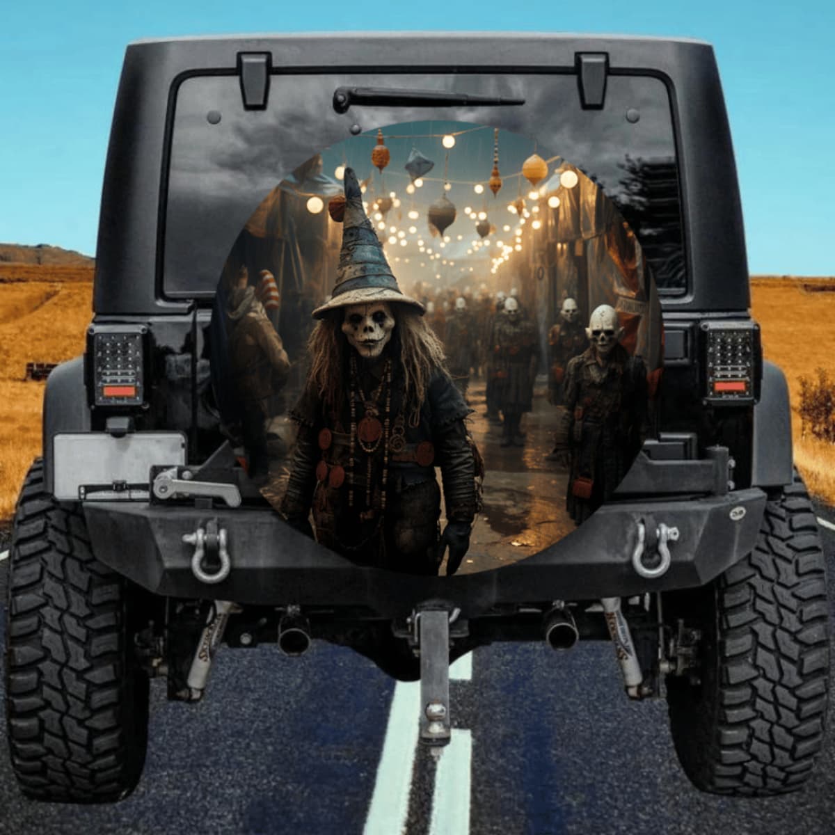 Tides of the Occult Spare Tire Cover