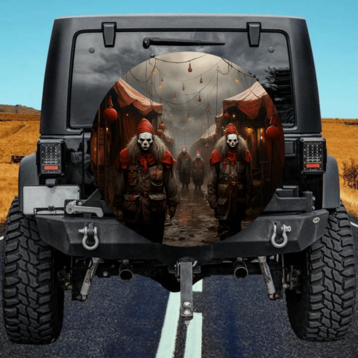 The Silent Parade Spare Tire Cover