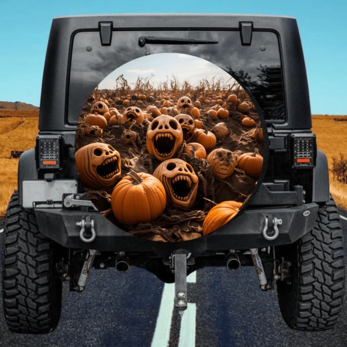 The Patch That Never Sleeps Spare Tire Cover