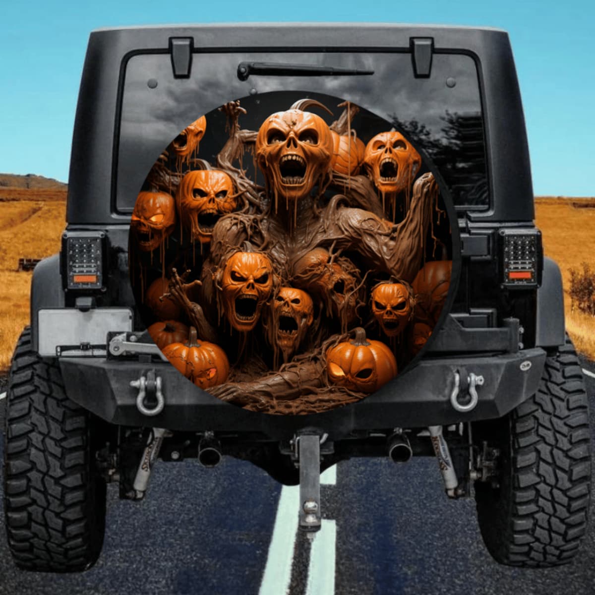The Patch That Bites Back Spare Tire Cover