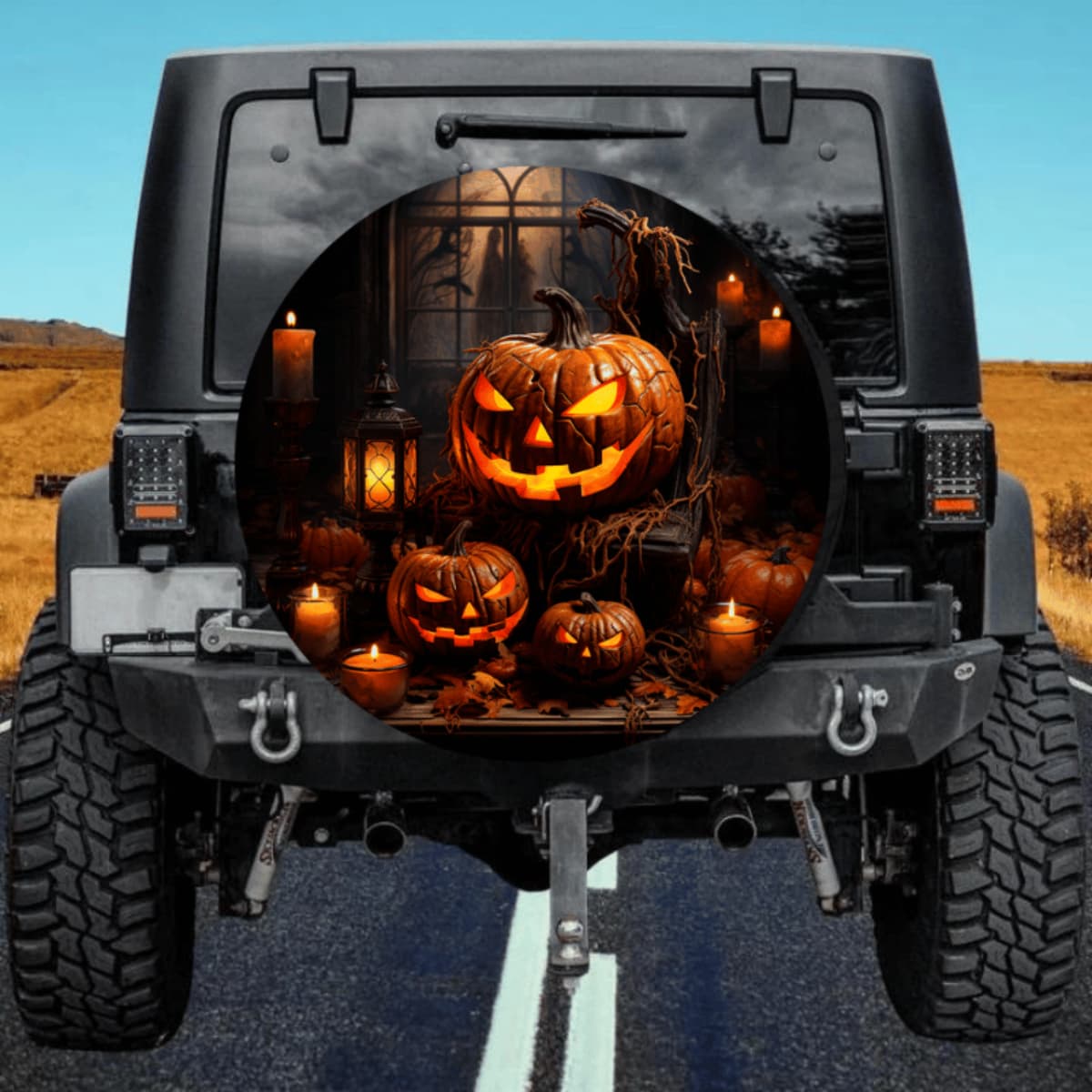 Wait for the Midnight Spare Tire Cover