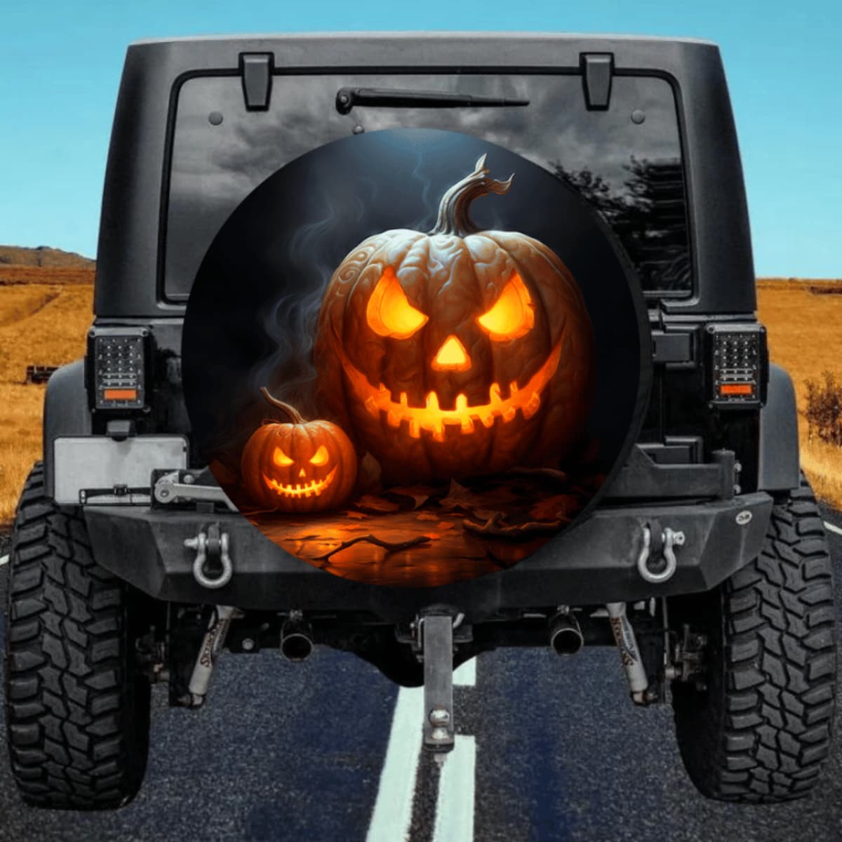 Sovereign of the Patch Spare Tire Cover