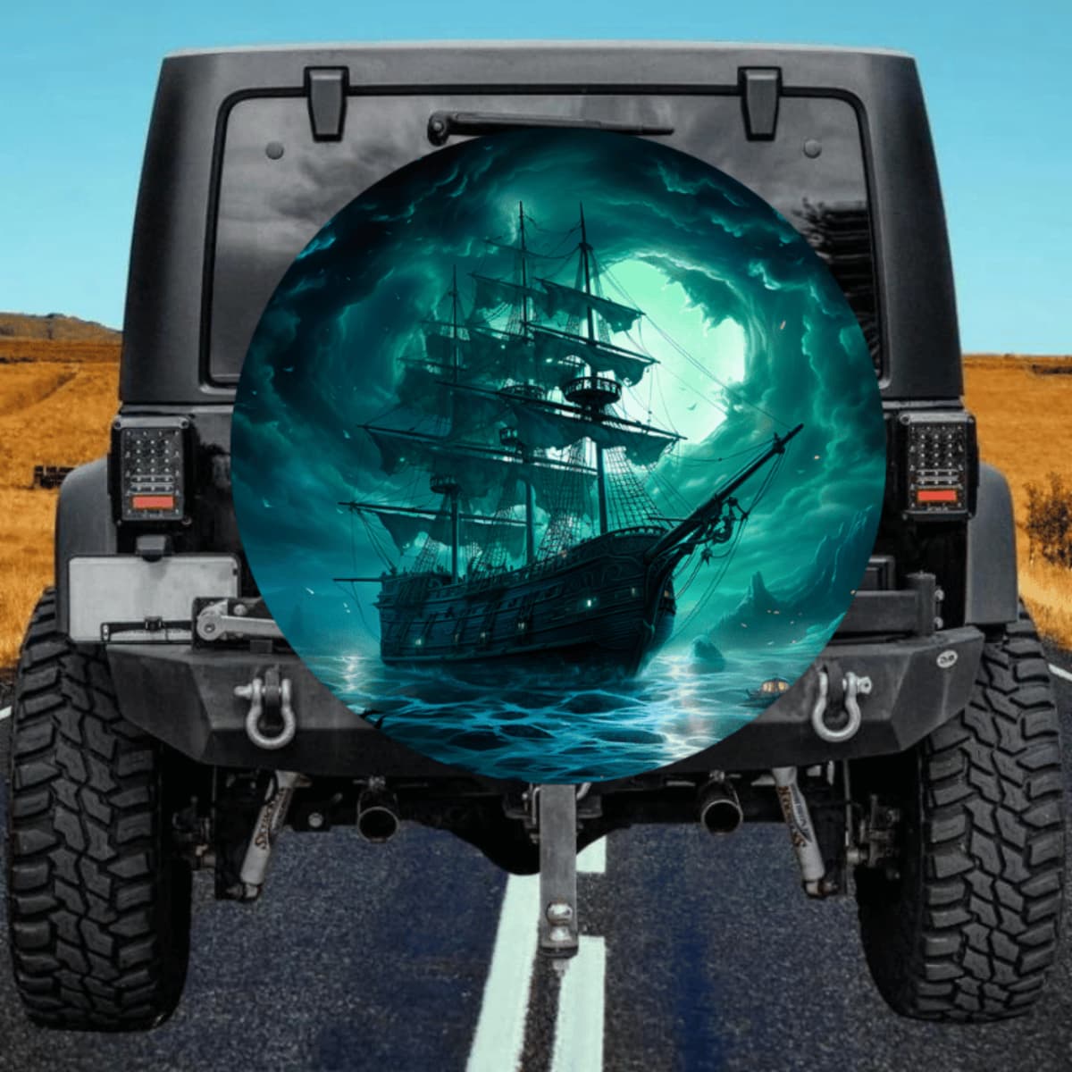 Sails of the Soul Spare Tire Cover