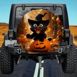 The Pumpkin Party Starter Spare Tire Cover