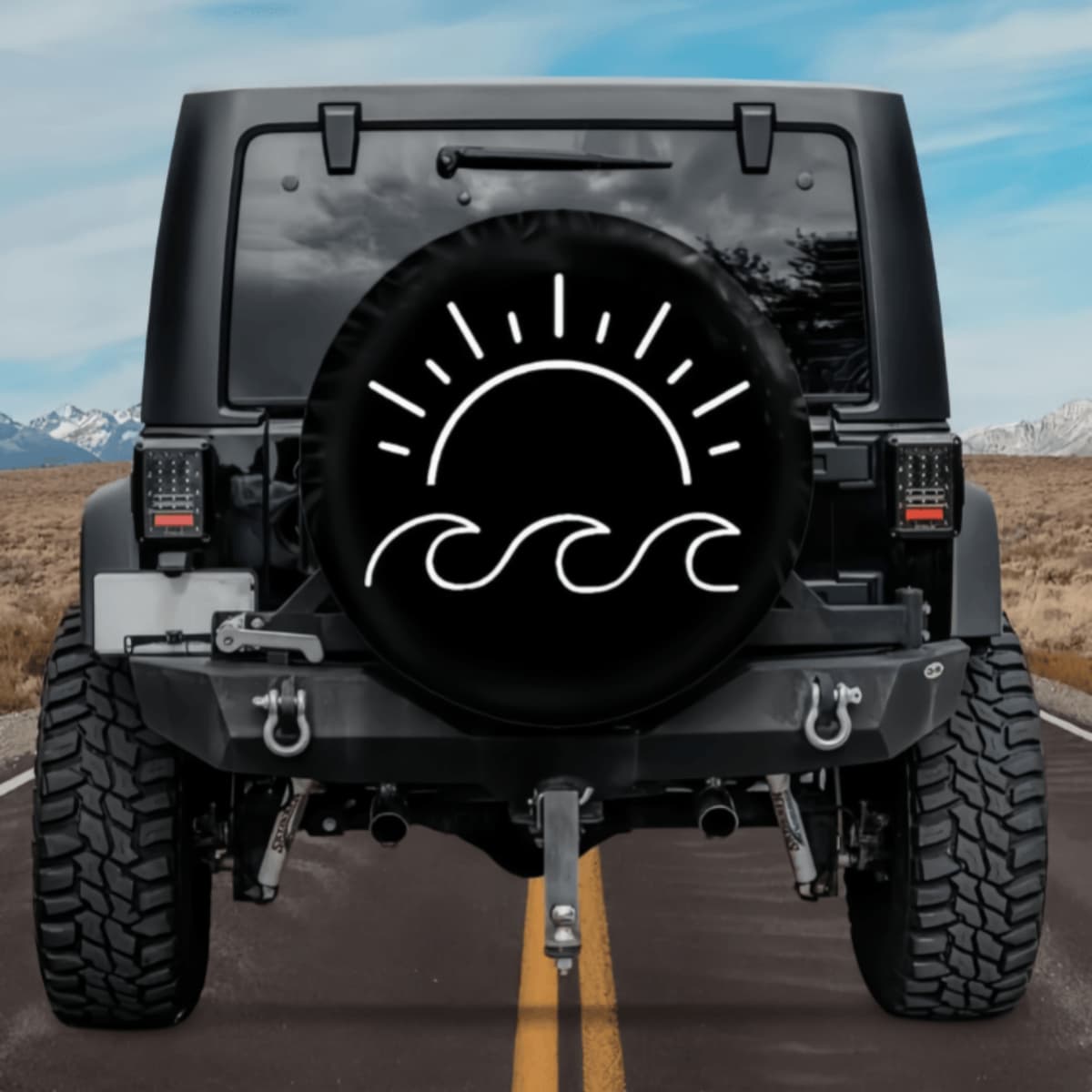 The Coastline Voyager Spare Tire Cover