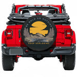Be Bold Go Outside Spare Tire Cover