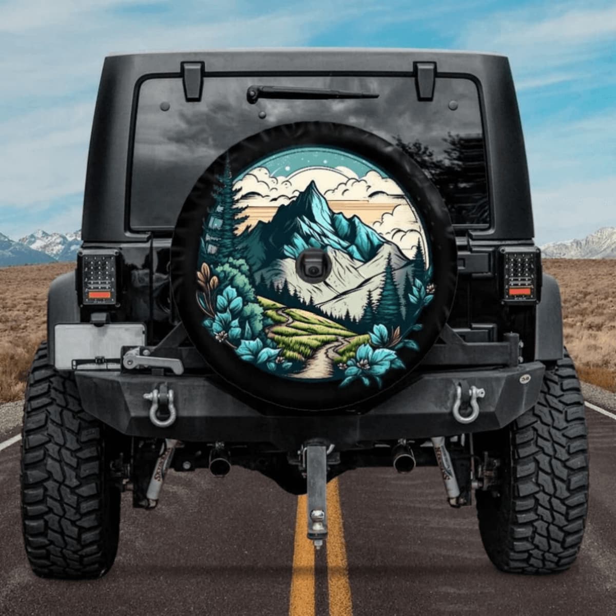 And So The Adventure Begins Spare Tire Cover