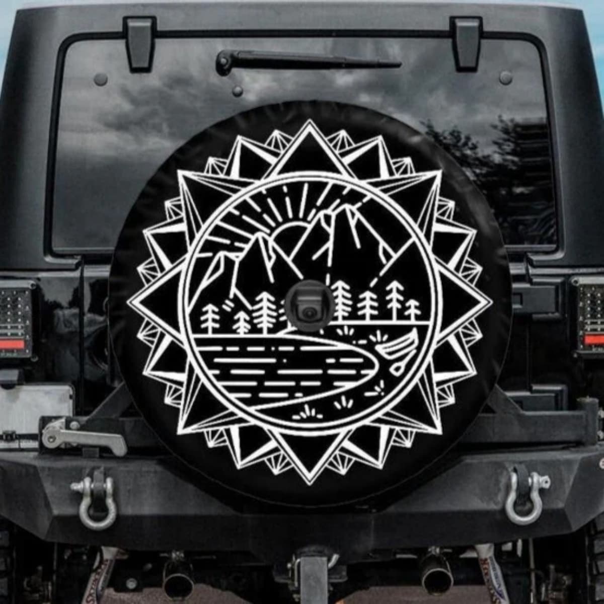 The Pathfinder’s Azure Ridge Spare Tire Cover